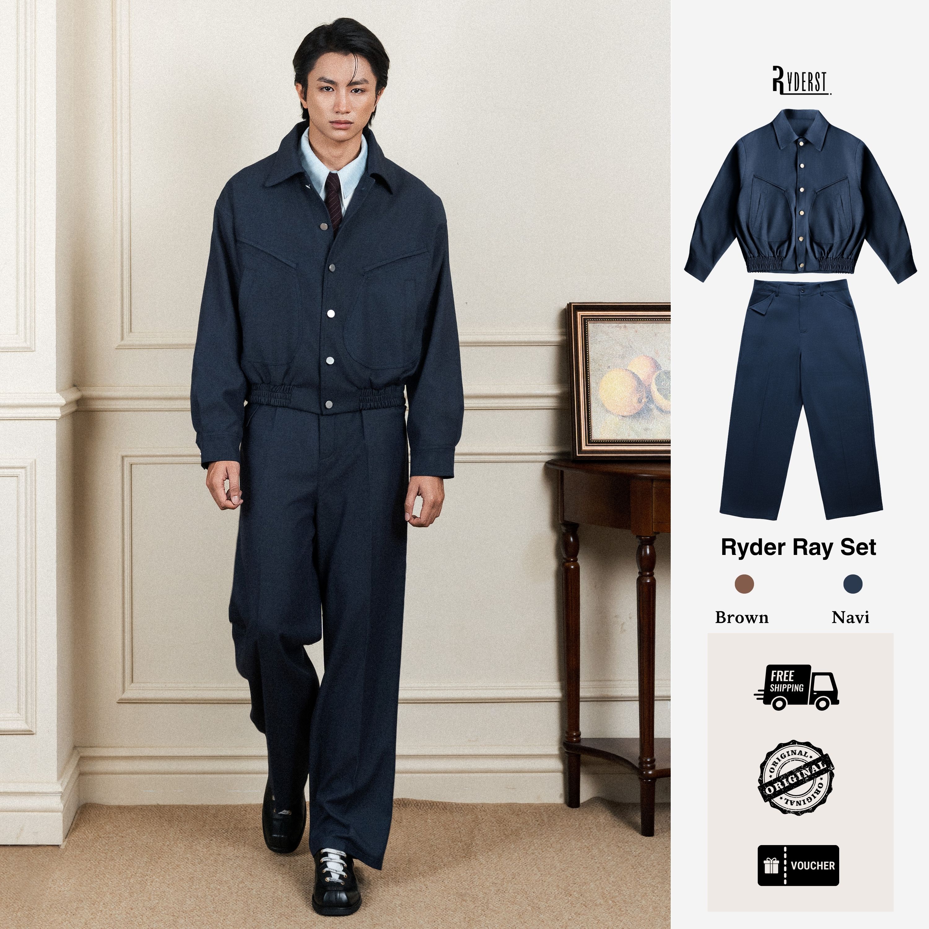 Set Ray JKR01+QV10 Black