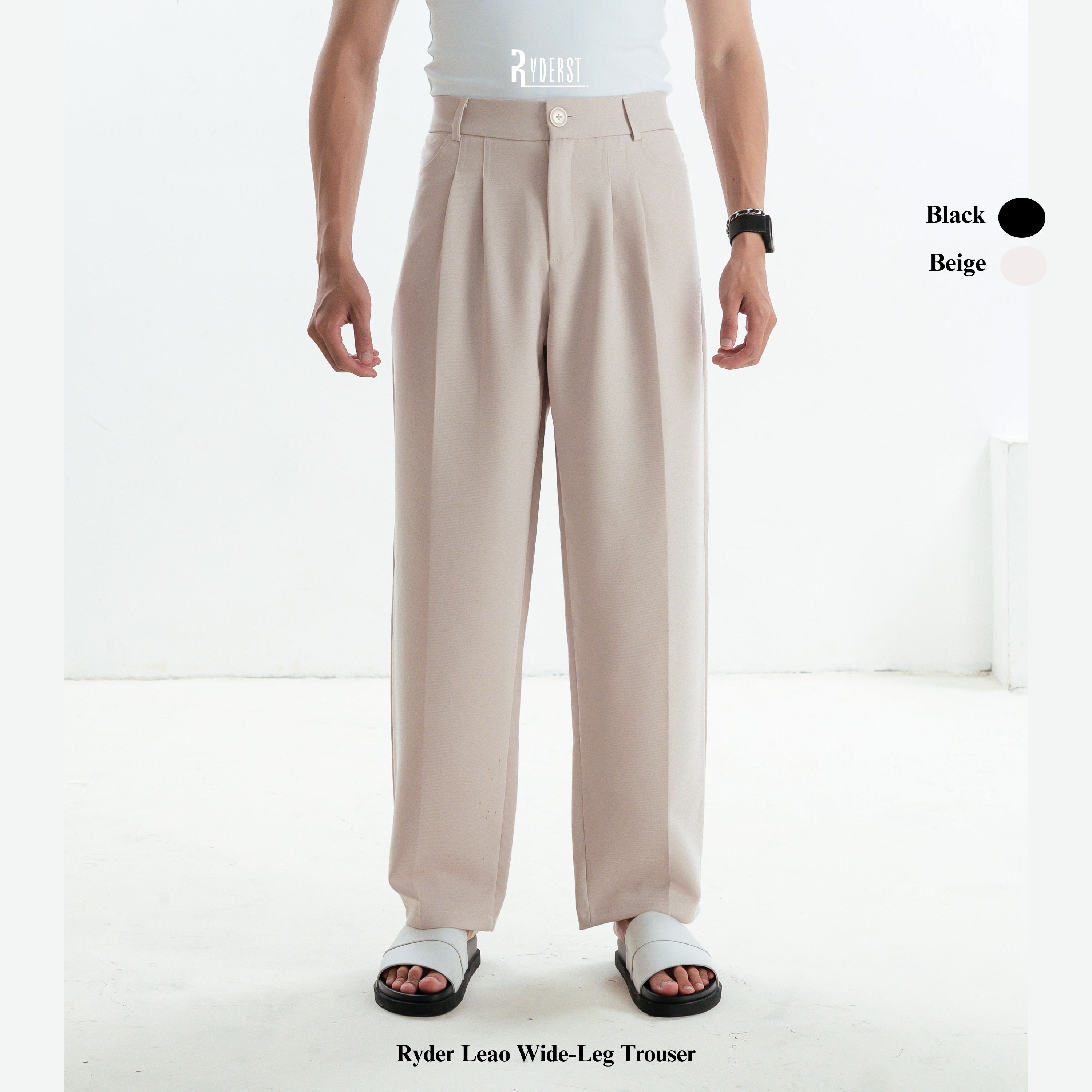 Quần Leao Straight Trouser