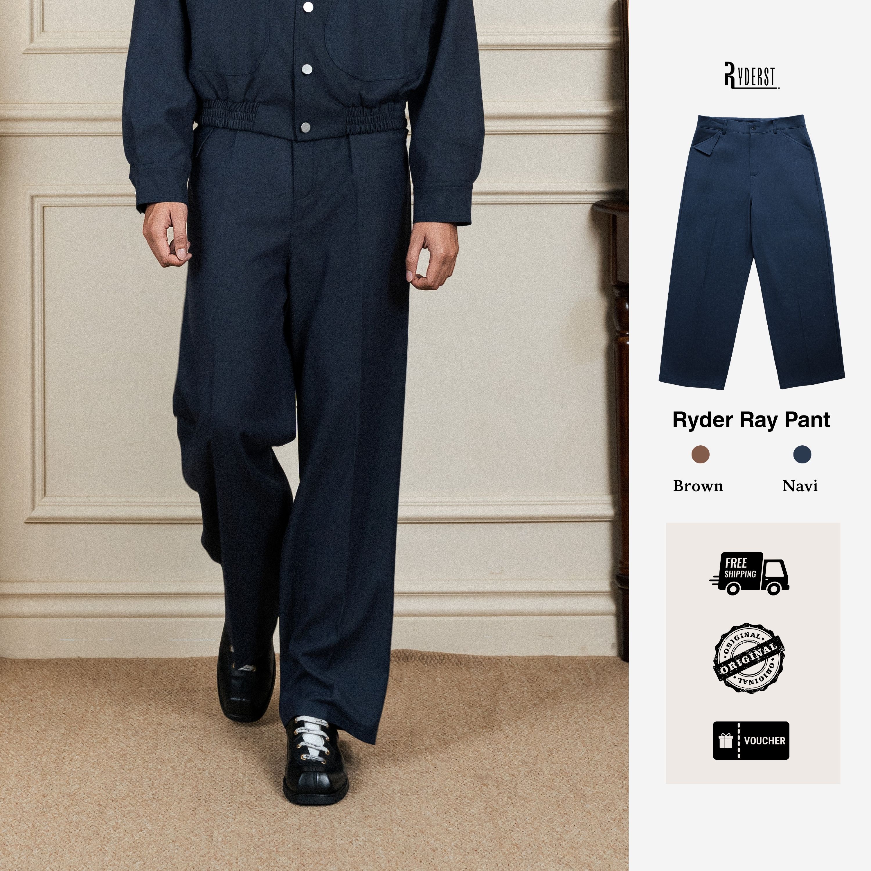 Ryder Ray Pants Blue